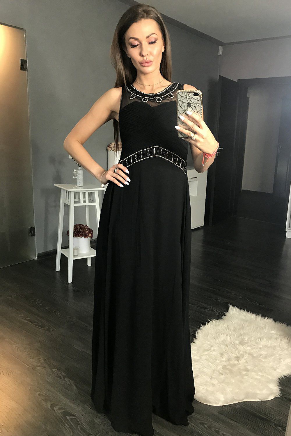 Langes Kleid Model 105273 YourNewStyle