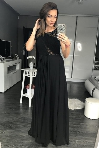 Langes Kleid Model 105275 YourNewStyle