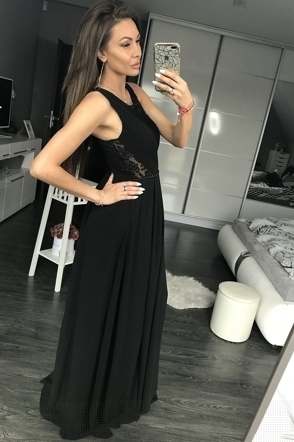 Langes Kleid Model 105275 YourNewStyle
