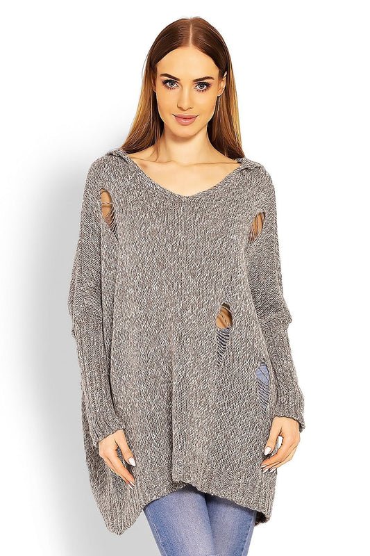Long sweater model 114564 PeeKaBoo