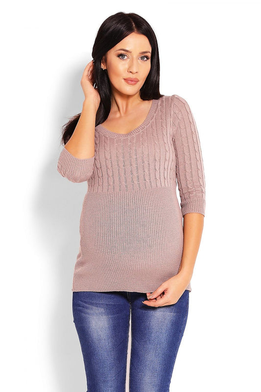 Pregnancy Sweater Model 123423 PeeKaBoo