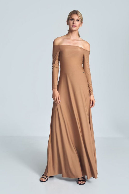 Langes Kleid Model 147921 Figl