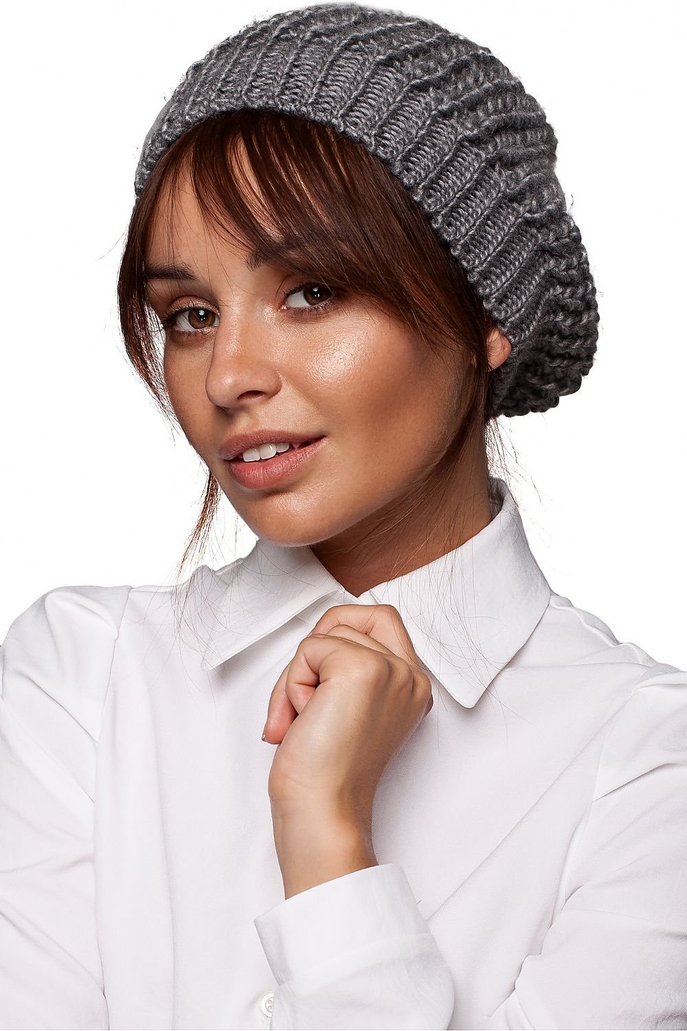 Beret Model 148903 BE Knit