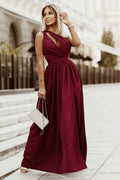 Langes Kleid Model 160537 Bicotone