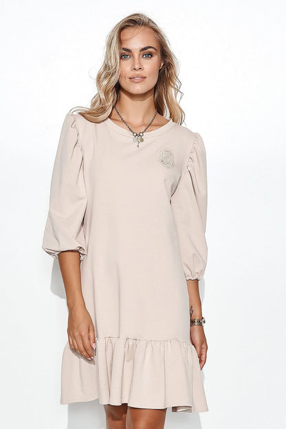 Alltagskleid Model 162229 Makadamia