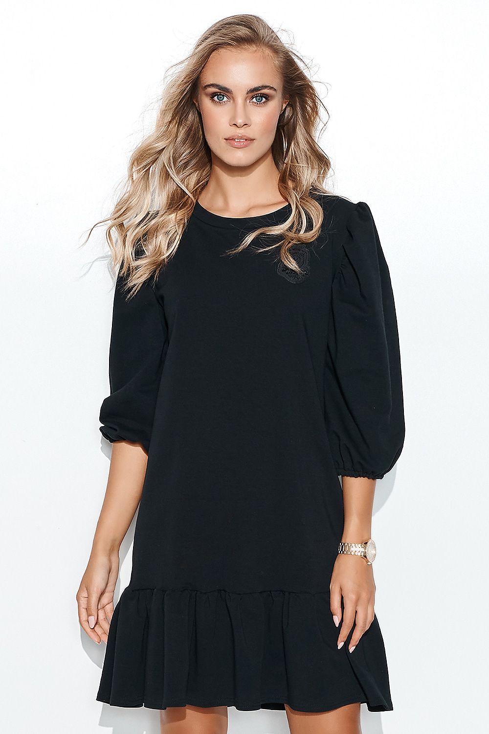 Alltagskleid Model 162229 Makadamia