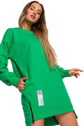 Kleid Sukienka Model MOE676 Cukierkowy Róż - Moe