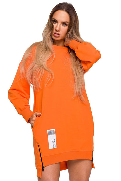 Kleid Sukienka Model MOE676 Cukierkowy Róż - Moe