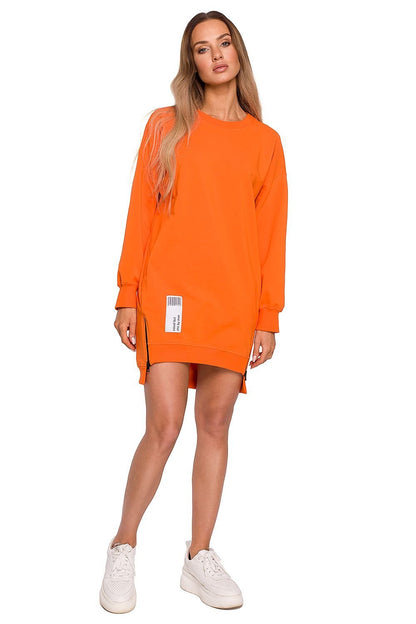 Kleid Sukienka Model MOE676 Cukierkowy Róż - Moe