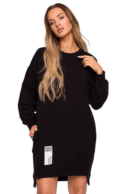 Kleid Sukienka Model MOE676 Cukierkowy Róż - Moe