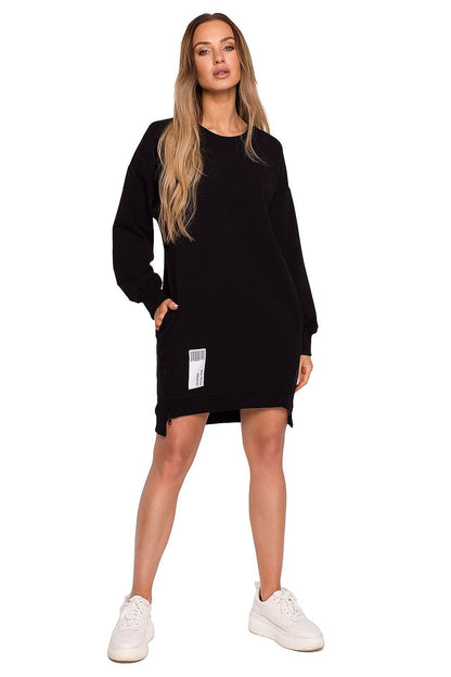 Kleid Sukienka Model MOE676 Cukierkowy Róż - Moe