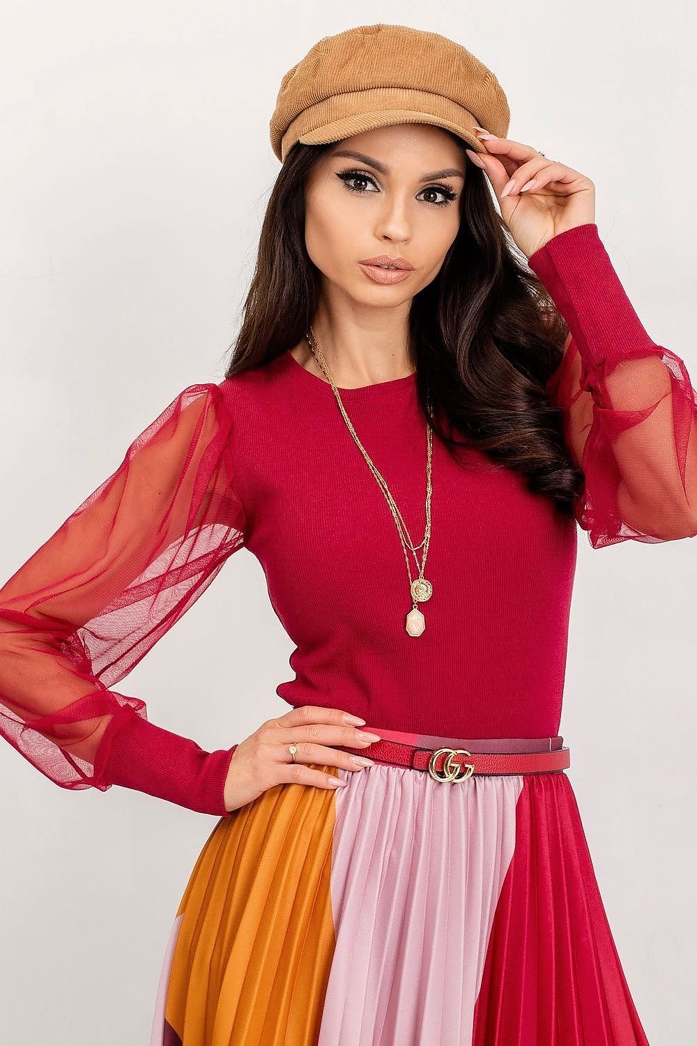 Blouse Model 168337 Rue Paris