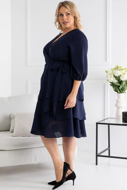 Plus-Size Kleider Model 168966 Karko