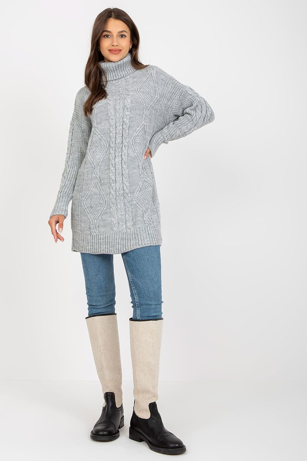 Langpullover Model 170561 Rue Paris