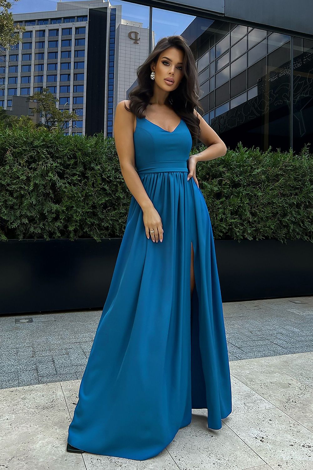 Abendkleid Model 174547 Bicotone