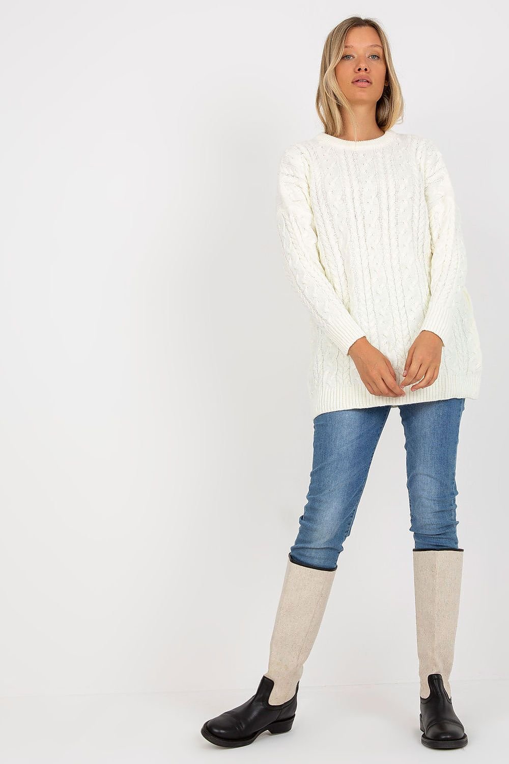 Long sweater model 174740 Rue Paris