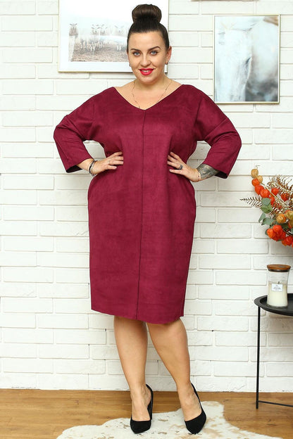 Plus-Size Kleider Model 175219 Karko