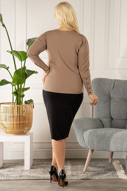 Plus-Size Bluse Model 175242 Karko