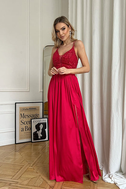 Langes Kleid Model 175889 Bicotone