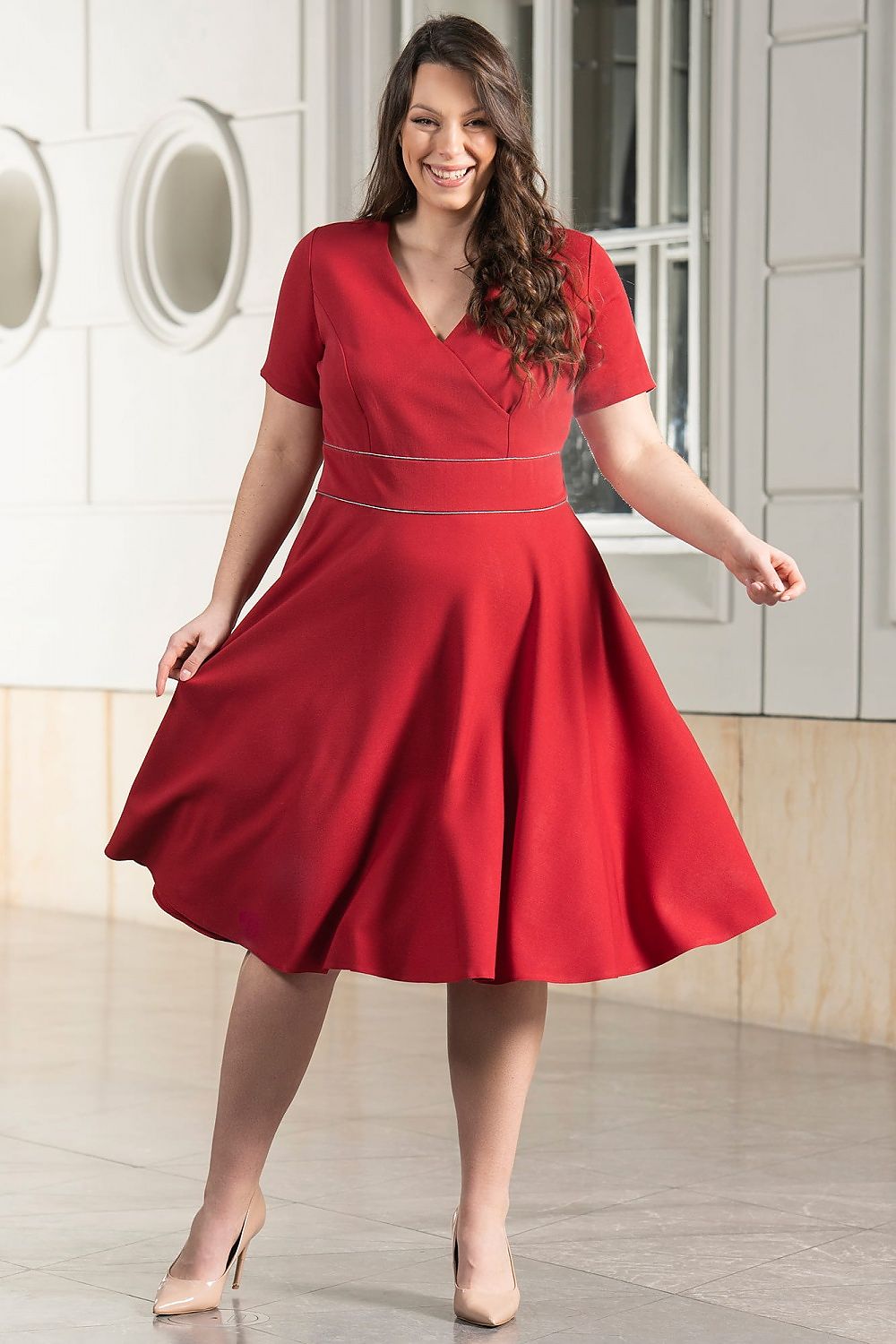 Plus-Size Kleider Model 178555 Karko
