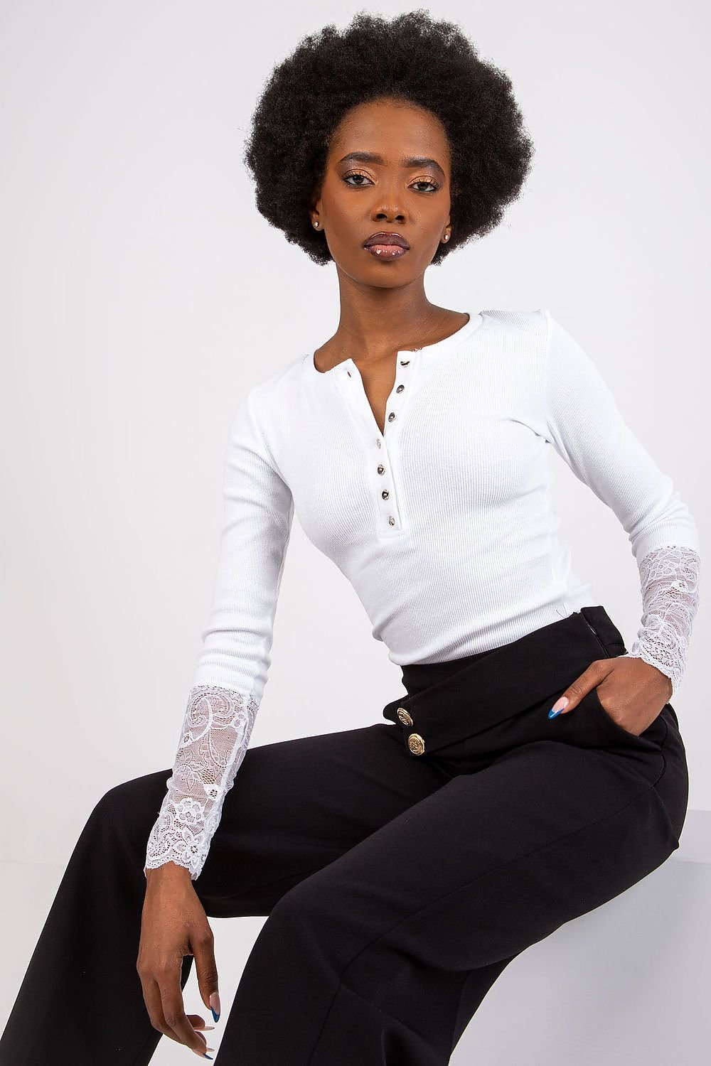 Blouse Model 180881 Rue Paris