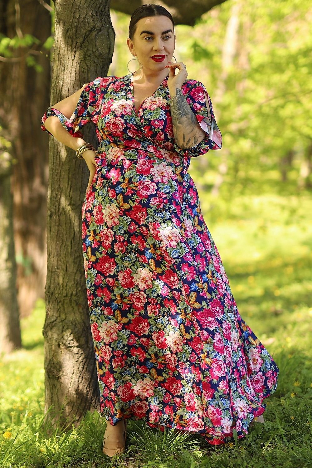 Plus-Size Kleider Model 182186 Karko