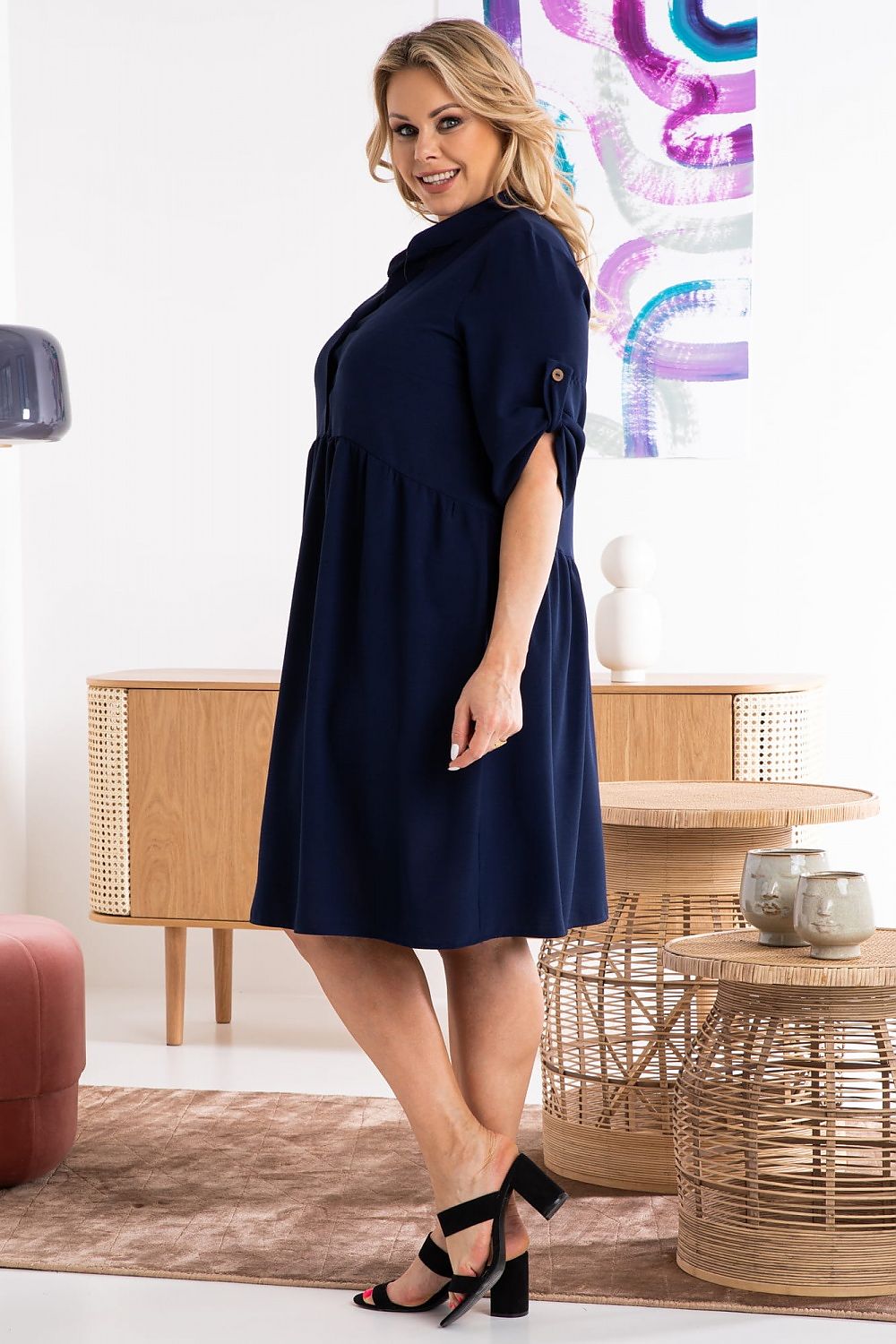 Plus-Size Kleider Model 182207 Karko