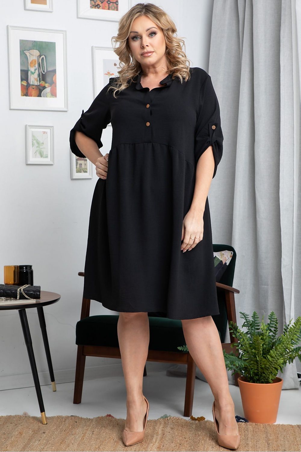 Plus-Size Kleider Model 182208 Karko