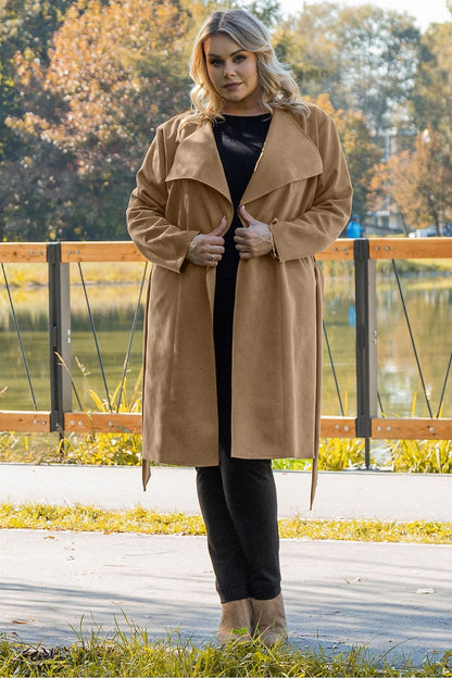 Mantel plus size Model 184903 Karko