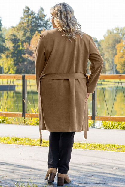 Mantel plus size Model 184903 Karko