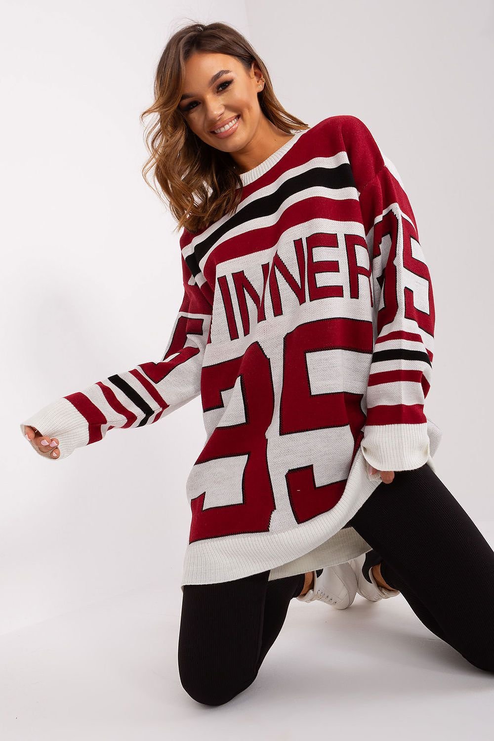 Langpullover Model 185411 Badu